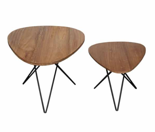 The Loft Set of 2 Plectrum Sidetables