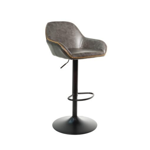 Chicago Gas Lift Barstool in Grey (Set of 2)