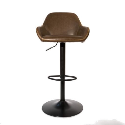 Chicago Gas Lift Barstool in Chestnut (Set of 2)