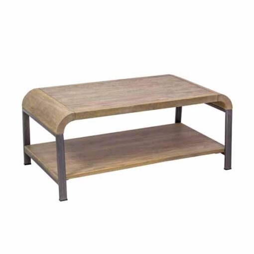 Scandi Curve Grey Coffee Table