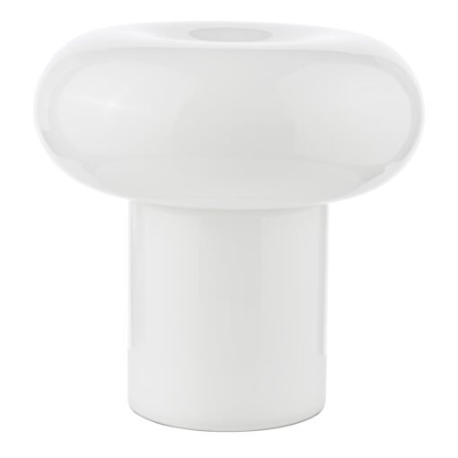 Kaja Table Lamp in White Glass - Image 7