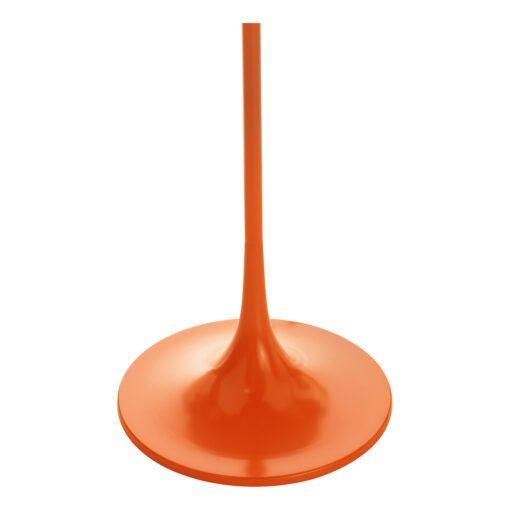 Toledo Floor Lamp Satin Orange with Shade - Image 7