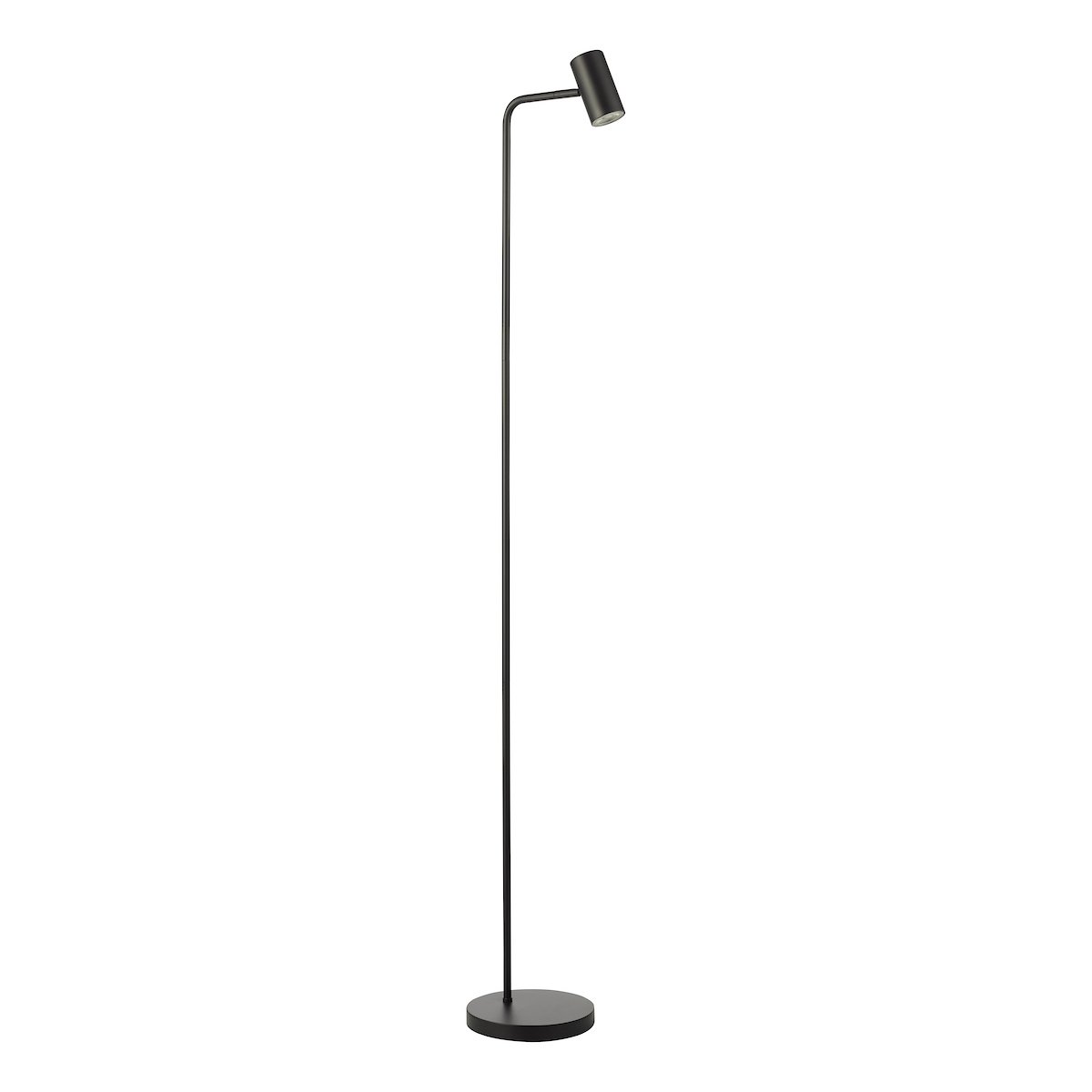 Thierry Floor Task Lamp in Matt Black - Image 4