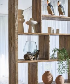 Alternative view of Rustic Teak Shelving Unit / Room Divider