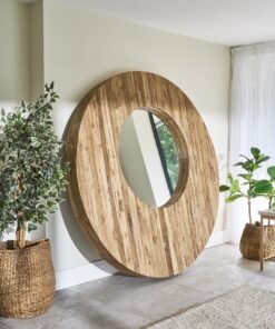 Rustic Teak Giant Mirror