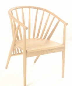 Alternative view of Scandi Vibe White Teak Tub Chair