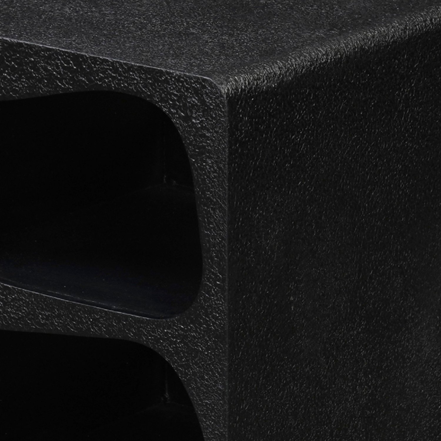 Concept Black Abstract Block Side Table - Image 5