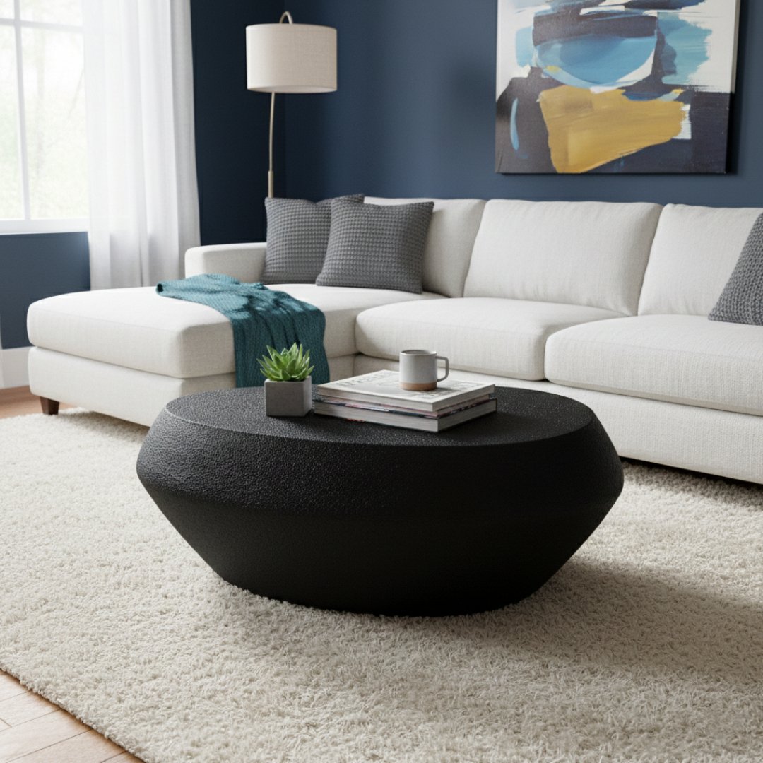 Concept Black Abstract Coffee Table