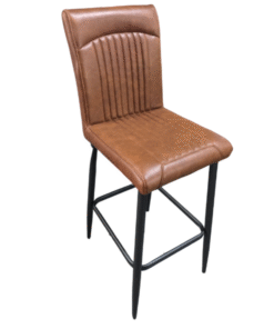 Alternative view of Seattle Barstool in Tan (Set of 2)