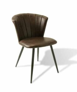 Set of 2 Broadway Dining Chairs in Chestnut