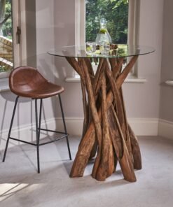 Alternative view of Glover Barstool in Tan (Set of 2)