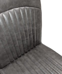 Alternative view of Seattle Barstool in Grey (Set of 2)