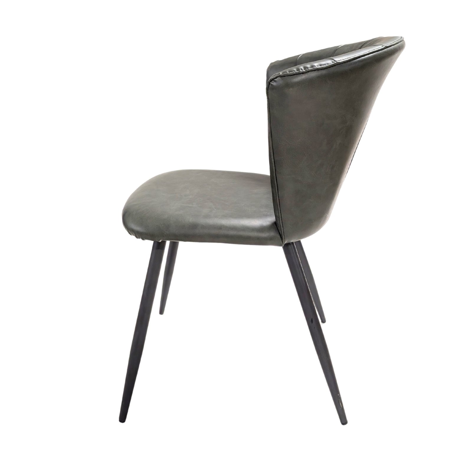 Set of 2 Broadway Dining Chairs in Forest Green - Image 6