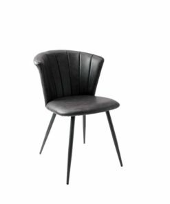 Alternative view of Set of 2 Broadway Dining Chairs in Grey