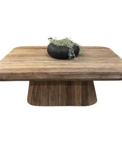 Rustic Teak Rectangular Coffee Table