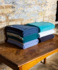 Alternative view of Fleece Blanket Throw in Teal (145cm x 200cm)