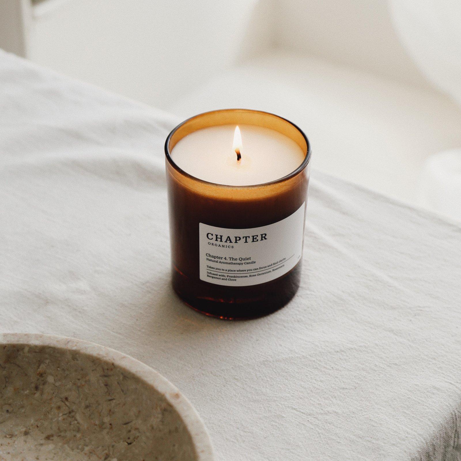 Chapter Organics Aromatherapy Candle 'The Quiet' (300g)