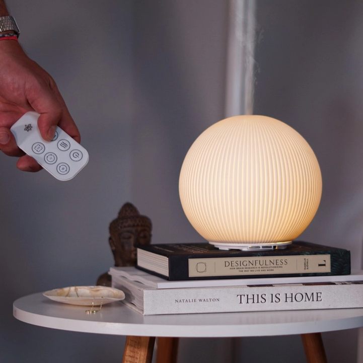 Chi Ceramic Diffuser with Breathing Light - Image 2