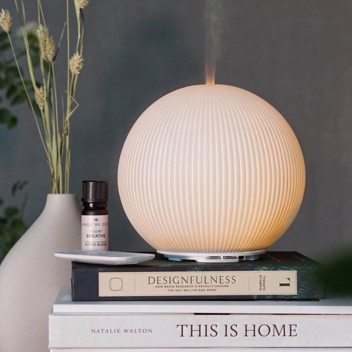 Chi Ceramic Diffuser with Breathing Light