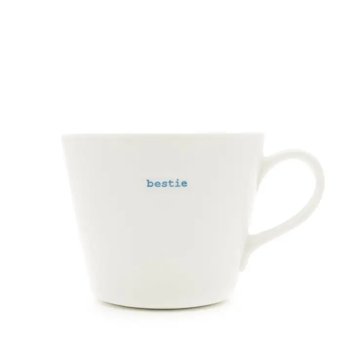 'bestie' Keith Brymer Jones Word Range Bucket Mug