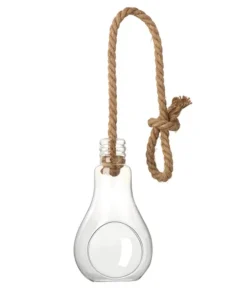 Alternative view of Clear Glass Bulb Tealight Holder (Large)