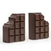 Milk Chocolate Bar Bookends