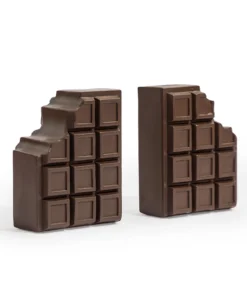 Milk Chocolate Bar Bookends