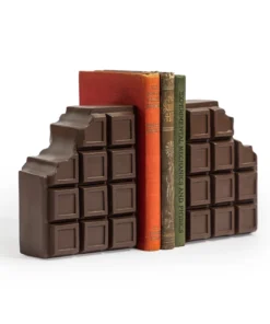 Alternative view of Milk Chocolate Bar Bookends
