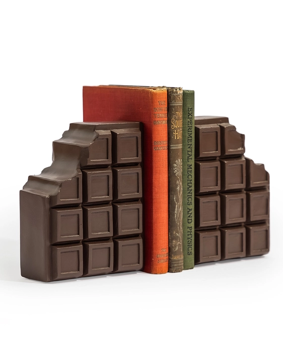 Milk Chocolate Bar Bookends - Image 2