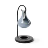 Ceramic Hanging Oil Burner in Light Blue with Stand