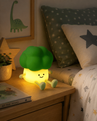 Rechargeable Night Light - Monty the Broccoli