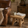 Rustic Teak Root Stool / Side Table