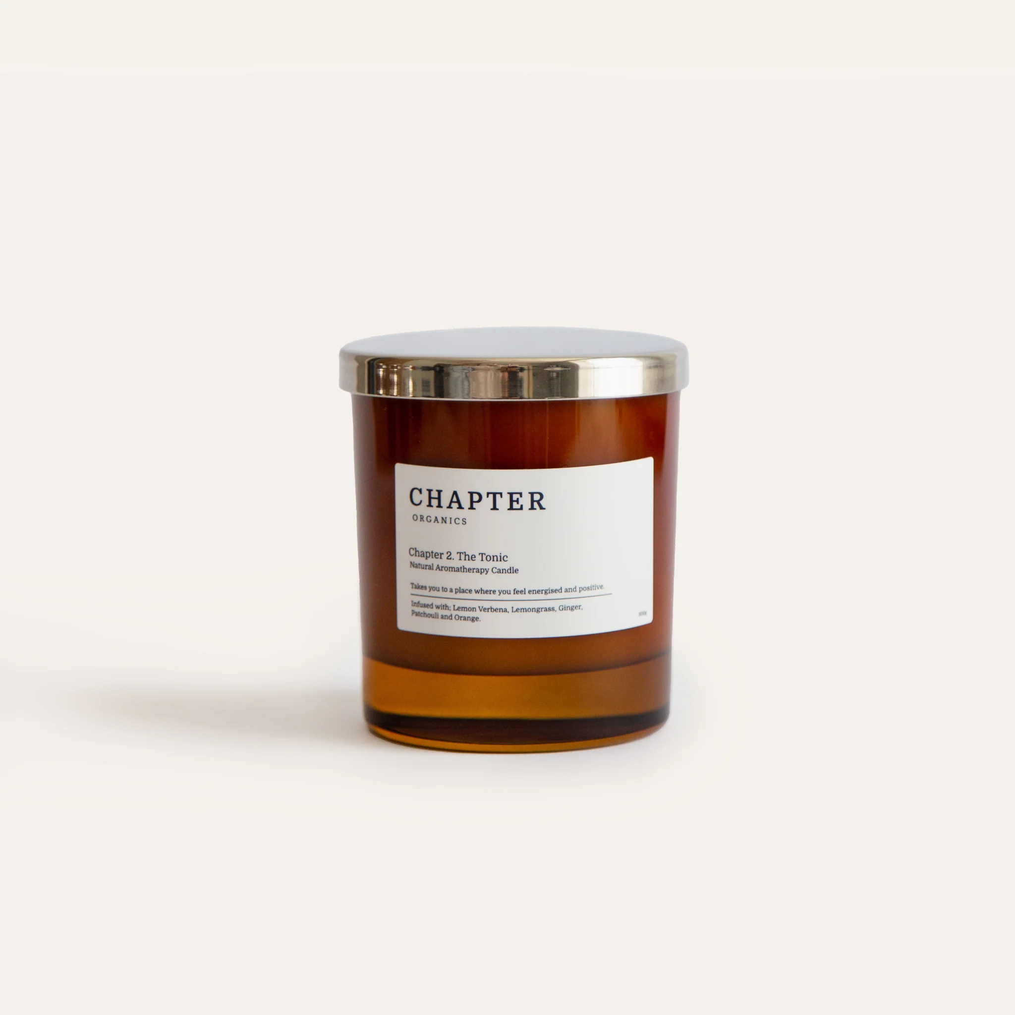 Chapter Organics Aromatherapy Candle 'The Tonic' (300g) - Image 4